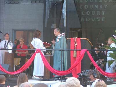 Scene from the West Virginia Italian Heritage Festival